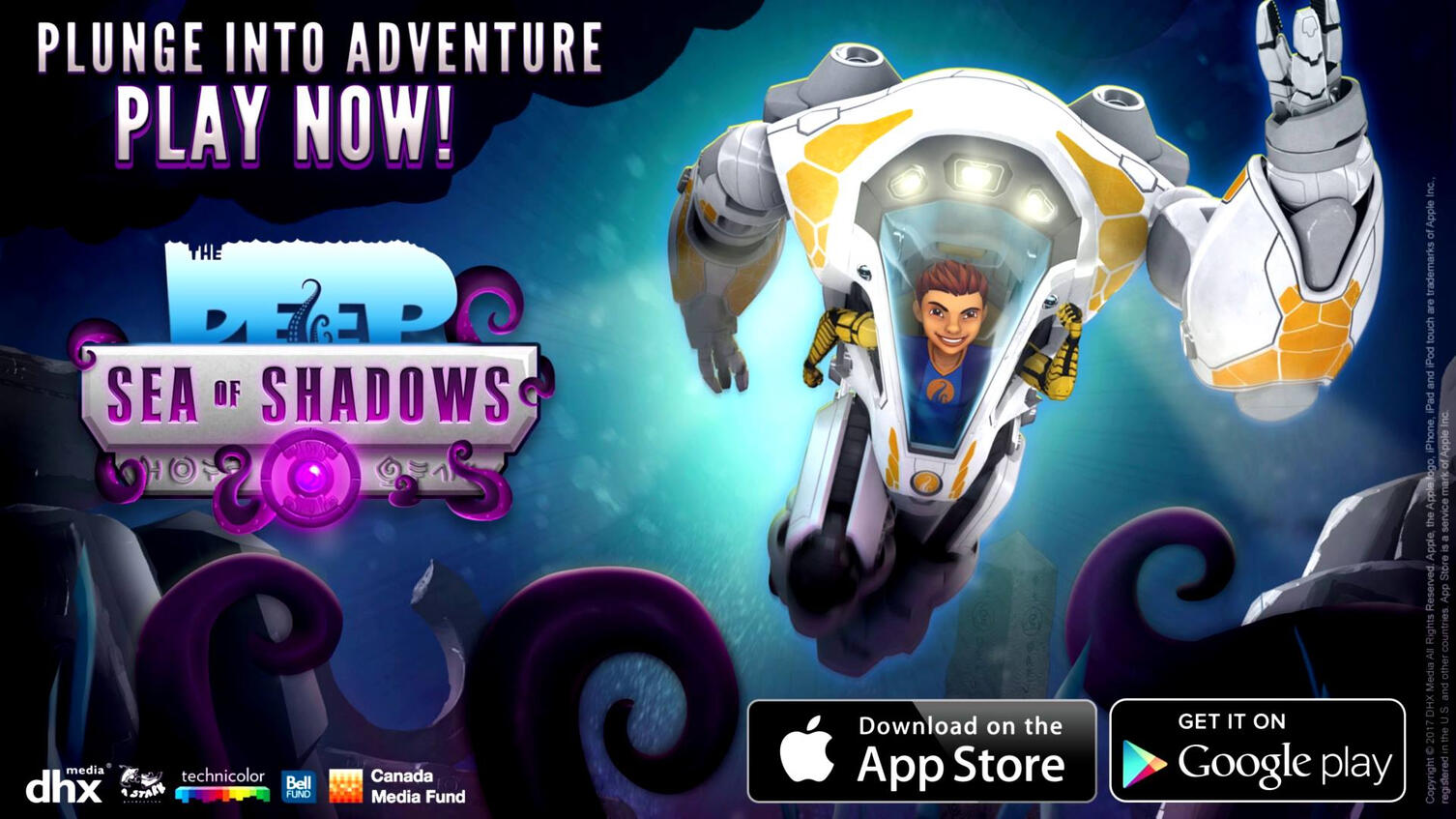 Sea of Shadows: Main marketing image, logo &amp; paintover
