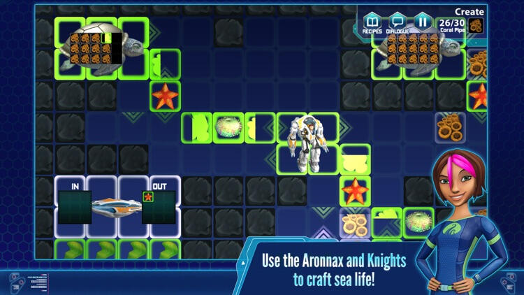 Coral Craft: Marketing &amp; App Stills