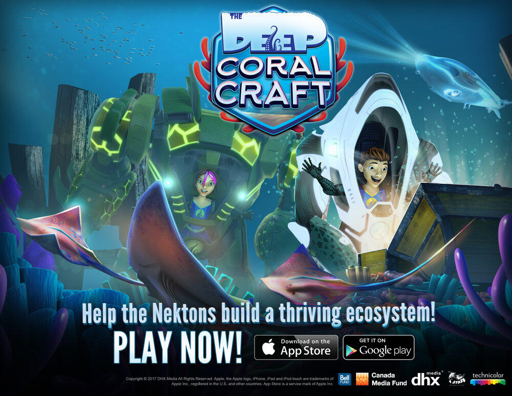 Coral Craft: Main Marketing Image &amp; Logo