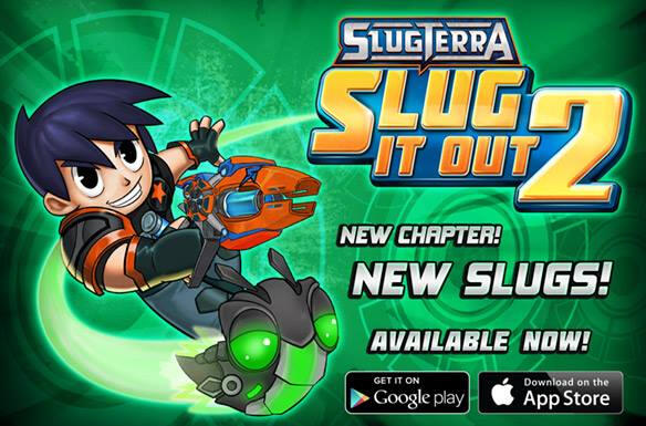 Slug it Out 2: Social Media ads and character illustration