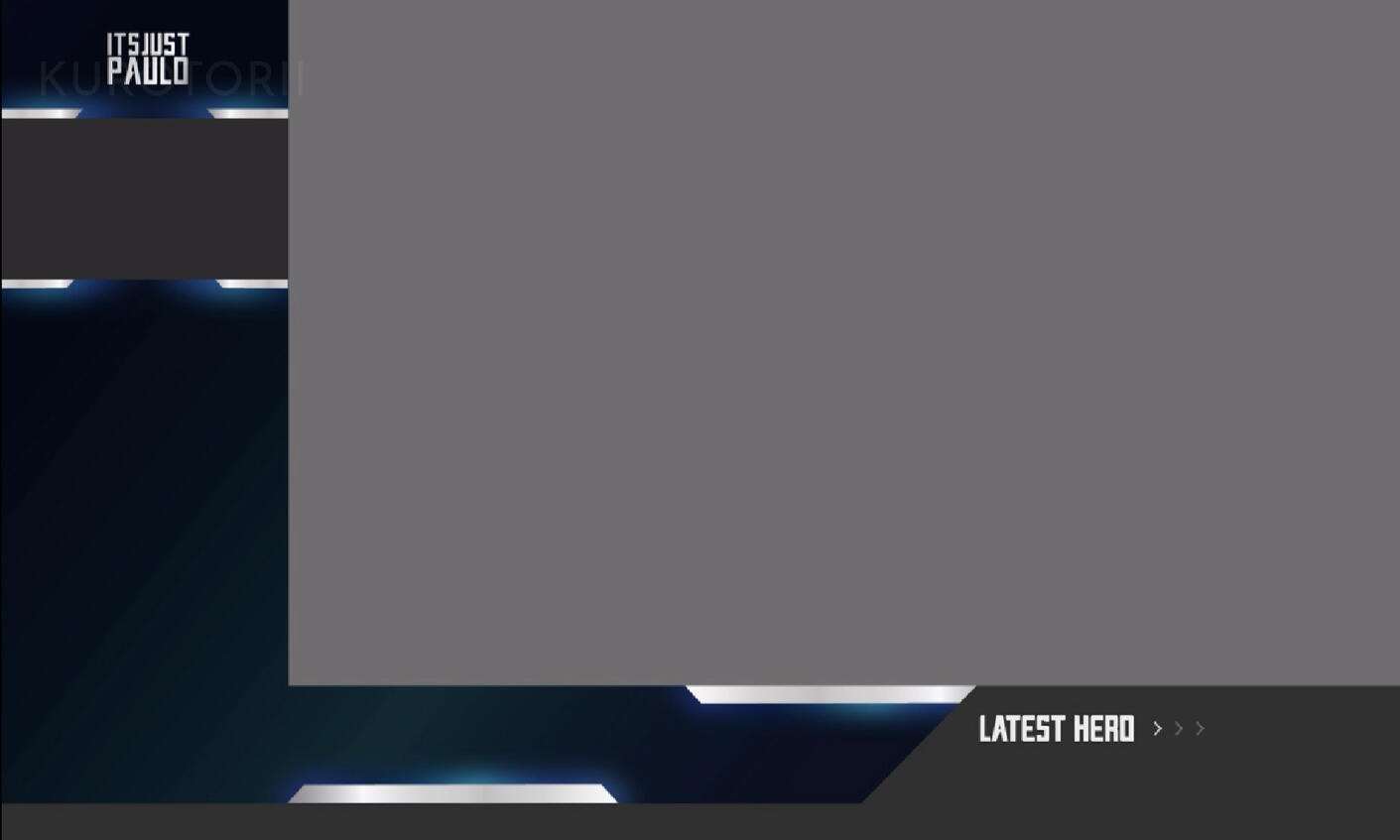 Freelance - Its Just Paulo: Twitch Overlays