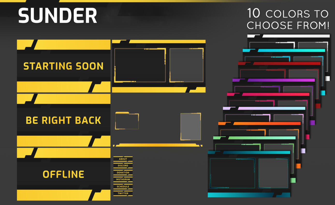 Freelance: Twitch Overlays