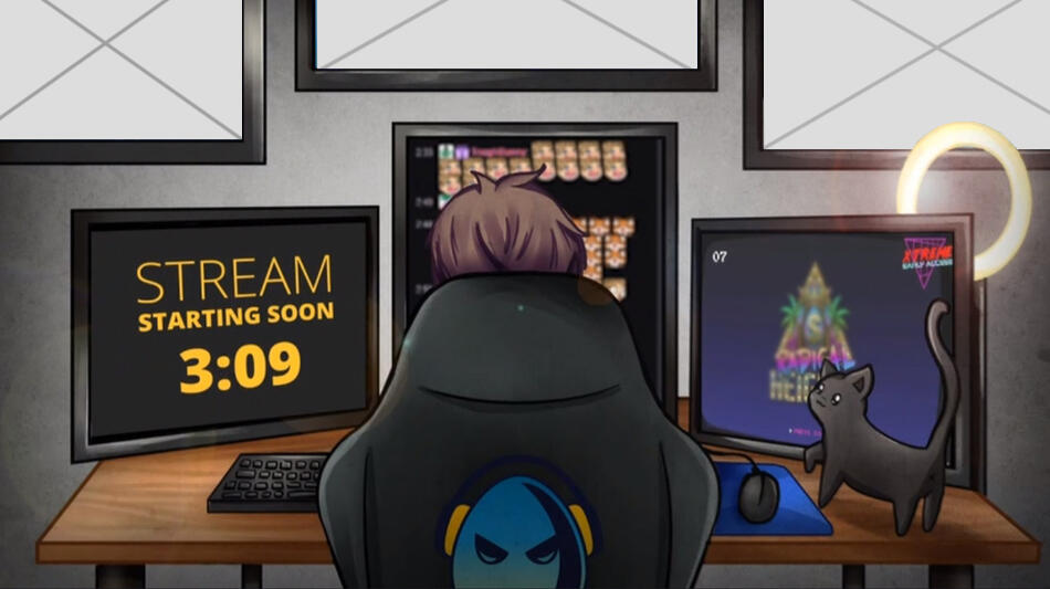 Freelance: Eggshell - Twitch Overlay &amp; Illustration