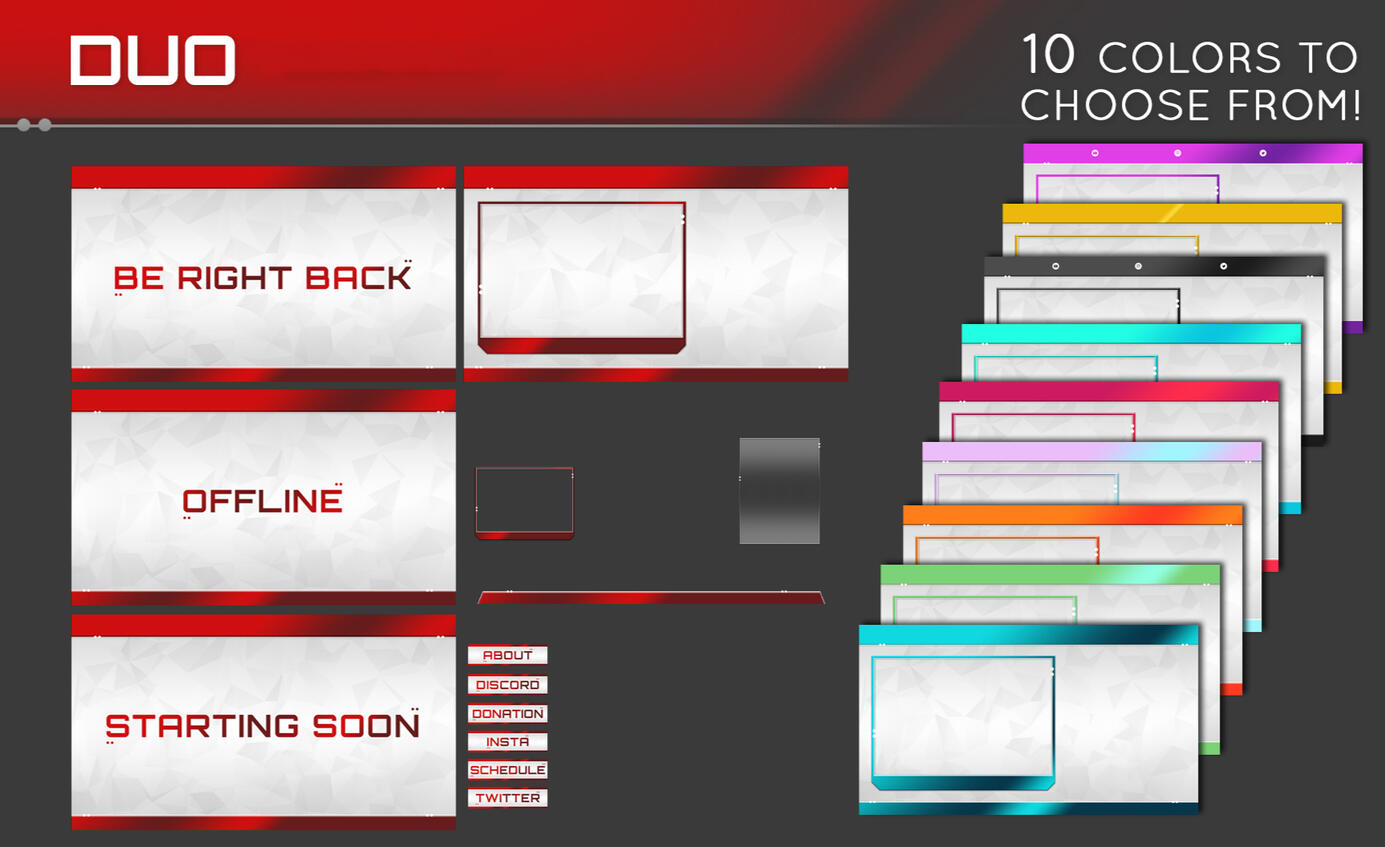 Freelance: Twitch Overlays