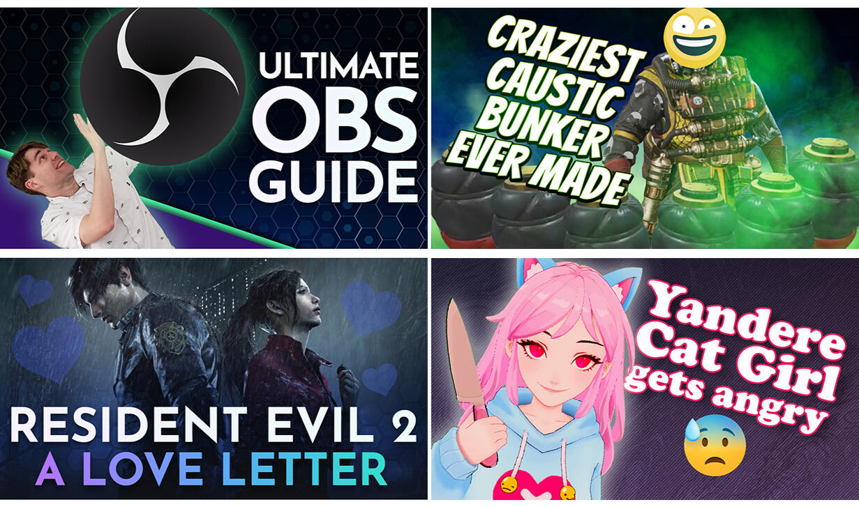 Freelance: Various Youtube Thumbnails