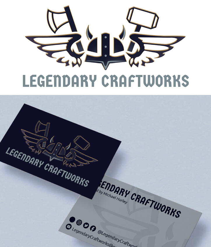 Freelance: Legendary Craftworks - Logo &amp; Branding