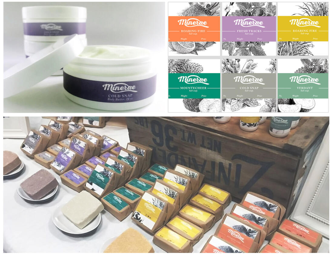 Freelance: Minerae - Logo &amp; Packaging