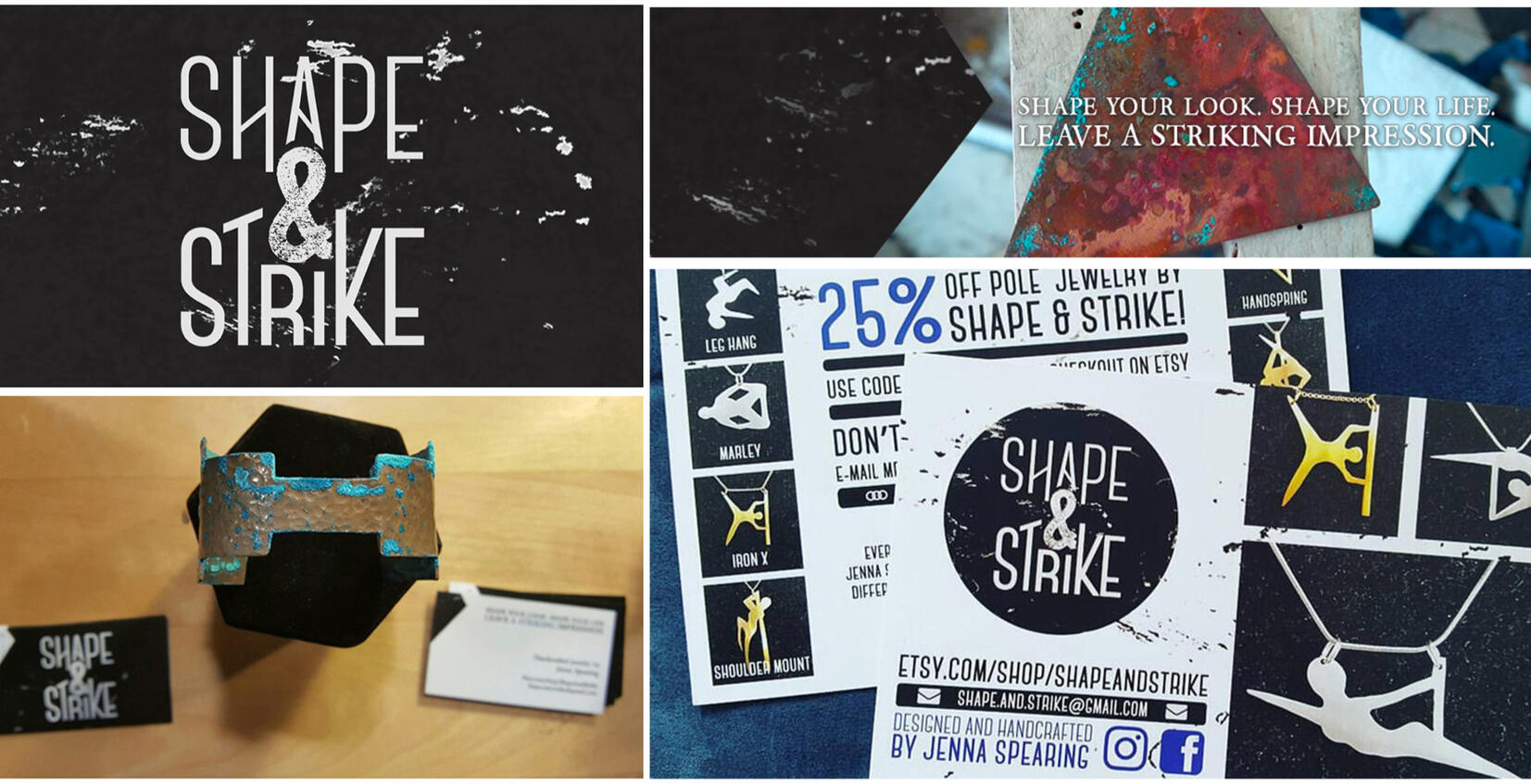 Freelance: Shape & Strike - Brand & Identity