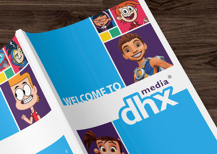 DHX Media: Employee Handbook - cover and interior