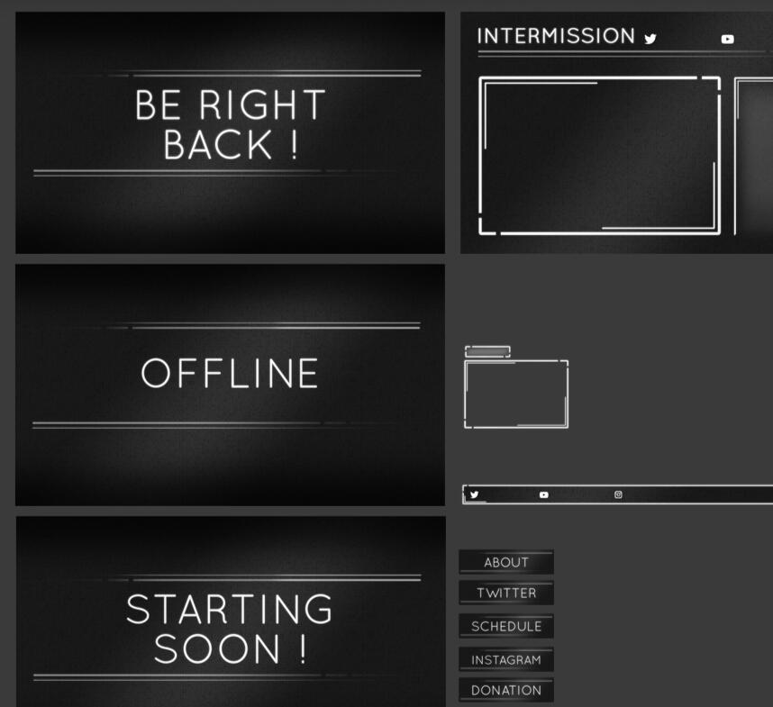 UI, Twitch, &amp; Youtube