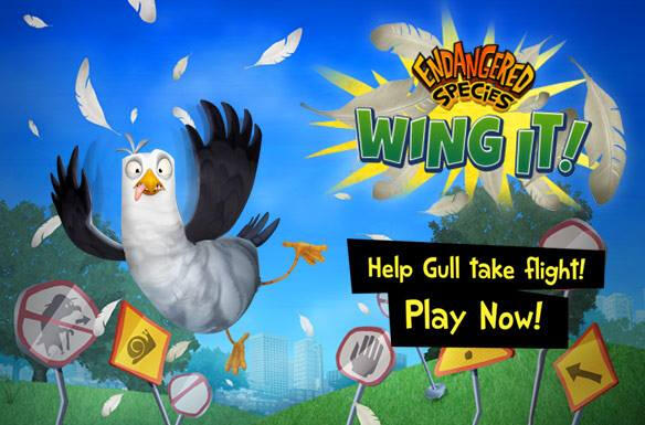 Wing it: Logo design, marketing image, paint over, social media