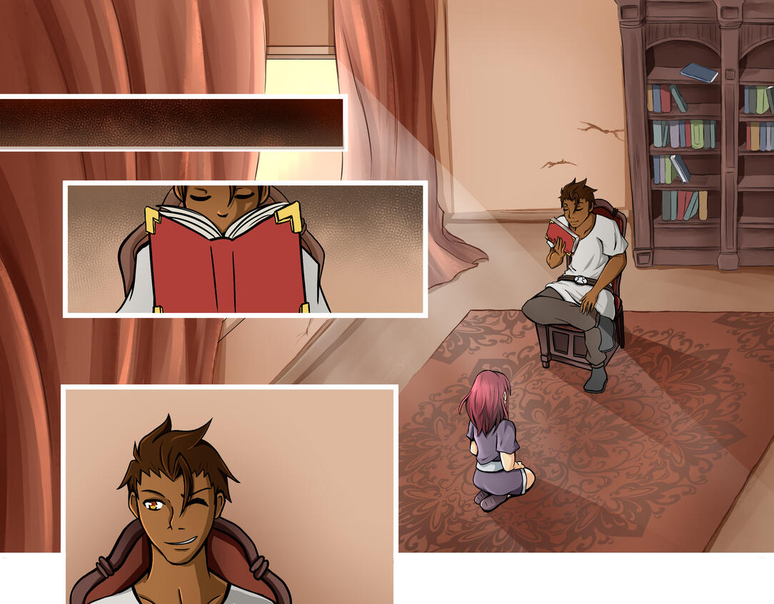 Those Of Fate Comic Page (Traditional Layouts)