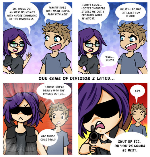Digital Park - Commission comic