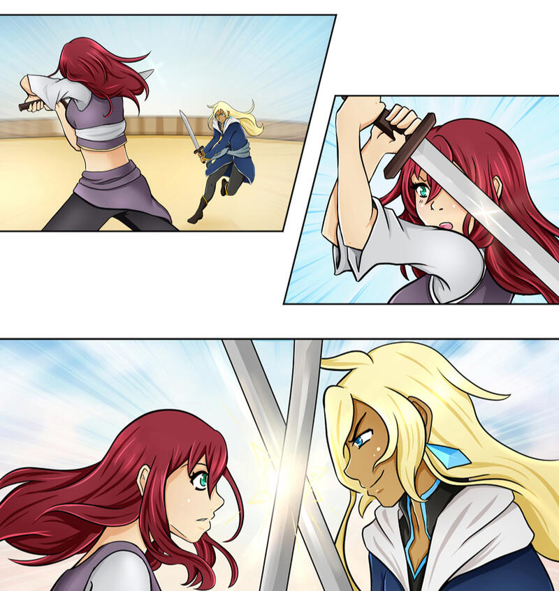 Those Of Fate Comic Page (Traditional Layout)