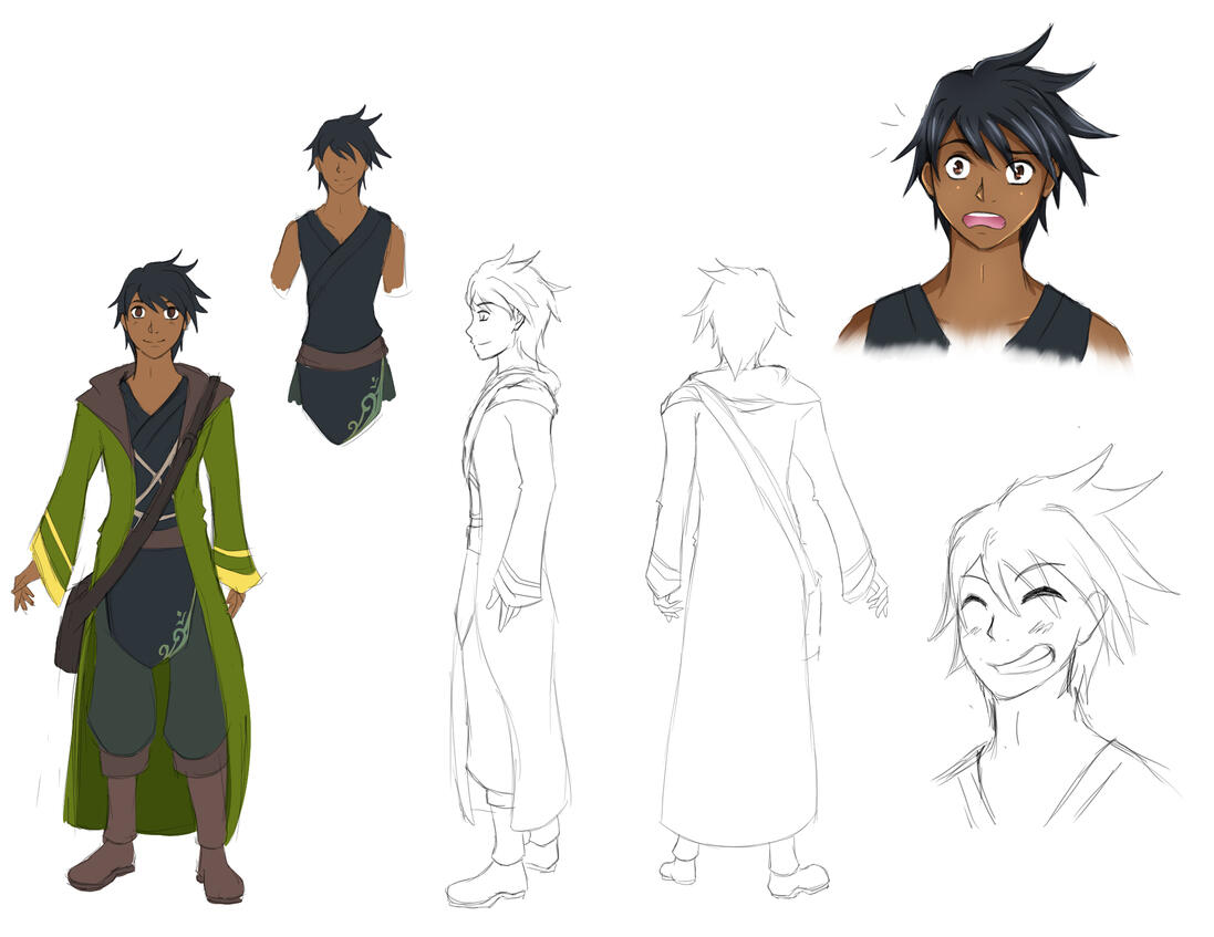 Character Design Sheet: Rue