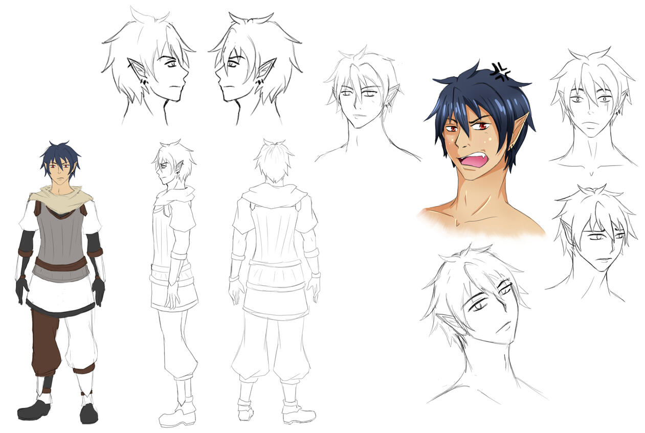 Character Design Sheet: Seth