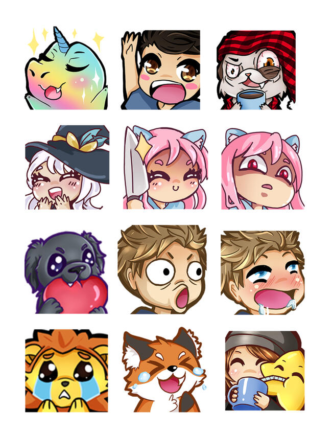Various Emote Commissions